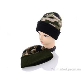 Шапка чоловіча Зима FH4F mix Флис (5 шт. р.сітка) "Red Hat" недорого оптом від прямого постачальника