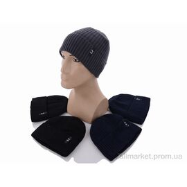 Шапка чоловіча Зима FH79 mix флис (5 шт. р.сітка) "Red Hat" недорого оптом від прямого постачальника