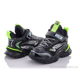 Кросівки дитячі модні Зима A266B green (12 пар р.26-31) "Мир" недорого оптом від прямого постачальника