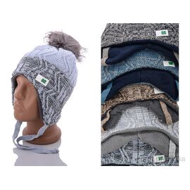 Фотография Шапка детская Зима 4511 mix флис (5 шт. р.сетка 50-52) "Red Hat" недорого оптом от прямого поставщика