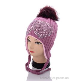 Фотография Шапка детская Зима P182-2 флис (2 шт. р.сетка 50-52) "Red Hat" недорого оптом от прямого поставщика