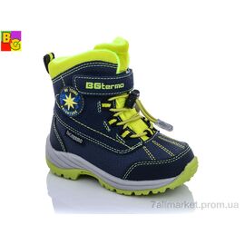 Черевики дитячі зручні Зима R22-2-0106 (6 пар р.23-28) "BG" недорого оптом від прямого постачальника