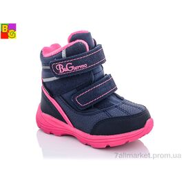 Черевики дитячі зручні Зима R22-9-0120 (6 пар р.22-27) "BG" недорого оптом від прямого постачальника