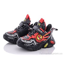 Кросівки дитячі модні Зима A212B red (12 пар р.26-31) "Мир" недорого оптом від прямого постачальника