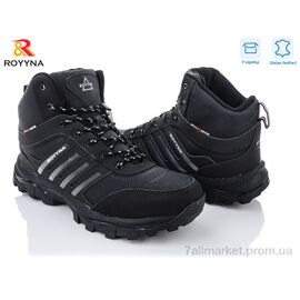 Черевики чоловічі стильні Зима 061D-8 (6 пар р.47-49) "ROYYNA" недорого оптом від прямого постачальника