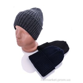 Шапка чоловіча Зима LN8 mix флис (5 шт. р.сітка54-60) "Red Hat" недорого оптом від прямого постачальника