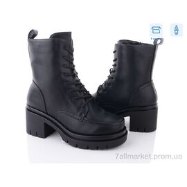 Черевики жіночі стильні Зима 87-6 (6 пар р.36-40) "Hongquan" недорого оптом від прямого постачальника
