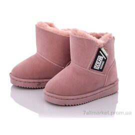 Фотография Угги детские утепленные зима A22-1 pink (12 пар р.19-24) "ASHIGULI" недорого оптом от прямого поставщика