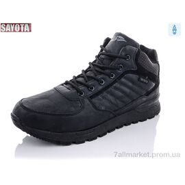 Фотография Ботинки мужские стильные зима A3005-1 (8 пар р.41-46) "Sayota" недорого оптом от прямого поставщика