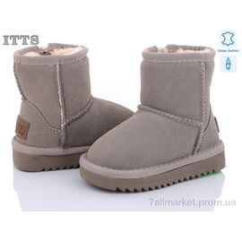 Фотография Угги детские утепленные зима 7801-17 (6 пар р.22-26) "ITTS" недорого оптом от прямого поставщика