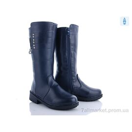 Фотография Сапоги детские красивые зима C541 blue (8 пар р.32-37) "Obuvok" недорого оптом от прямого поставщика