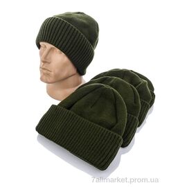 Шапка чоловіча Зима GAL78 mix флис (5 шт. р.сітка56-62) "Red Hat" недорого оптом від прямого постачальника