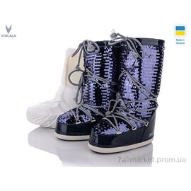 Місяцеходи дитячі Зима MB19028-1 (35-38) (3 пар р.35-38) "Viscala" недорого оптом від прямого постачальника
