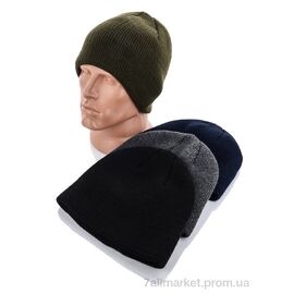 Шапка чоловіча Зима LEN16 mix (5 шт. р.сітка54-60) "Red Hat" недорого оптом від прямого постачальника