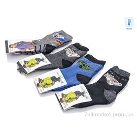 Шкарпетки для дітей Зима D602 mix (12 шт. р.сітка16-22) "Thanh" недорого оптом від прямого постачальника