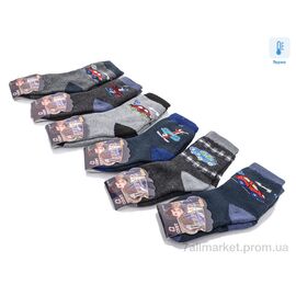 Шкарпетки для дітей Зима 609 mix (12 шт. р.сітка18-24) "Thanh" недорого оптом від прямого постачальника