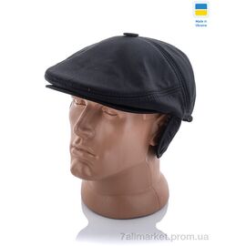 Кепка для чоловіків Зима Кепка 5-ти клинка на флісі з вухами (5 шт. р.сітка56-60) "VIOLA" недорого оптом від прямого постачальника