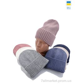 Фотография Женская шапка Зима Шапка жін. фліс 003 mix (5 шт. р.сетка One size) "VIOLA" недорого оптом от прямого поставщика
