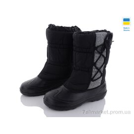 Чоботи з піни жіночі Зима Кредо Укр сноубутс 1583 чорн (6 пар р.36-40) "Vladimir" недорого оптом від прямого постачальника