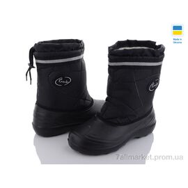 Чоботи з піни жіночі Зима Кредо Укр сноубутс 1322 чорн (6 пар р.36-40) "Vladimir" недорого оптом від прямого постачальника