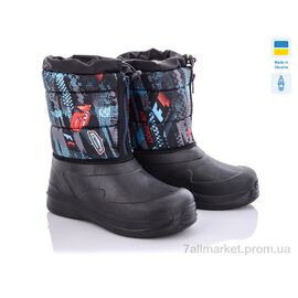 Фотография Сапоги из пены детские зима Кредо Укр 19Д-26 чорний (6 пар р.28-34) "Vladimir" недорого оптом от прямого поставщика