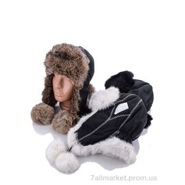 Фотография Женская шапка Зима Ушанка жін. хутро кролик (2 шт. р.сетка one-size) "VIOLA" недорого оптом от прямого поставщика