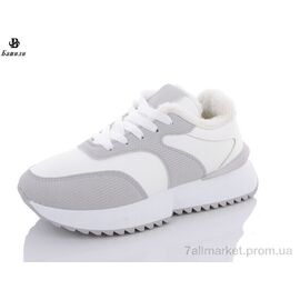 Кросівки жіночі модні Зима B922-3 (8 пар р.36-41) "Башили" недорого оптом від прямого постачальника