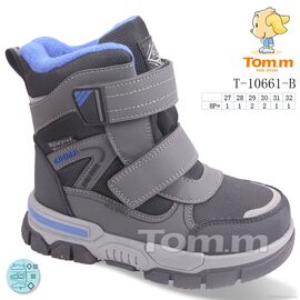 Фотография Ботинки детские удобные зима T-10661-B (8 пар р.27-32) "TOM.M" недорого оптом от прямого поставщика