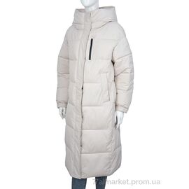Пальто жіноче Зима 22-568 beige (5 шт. р.сіткаS-2XL) "Hope" недорого оптом від прямого постачальника