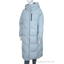 Пальто жіноче Зима 22-568 grey (5 шт. р.сіткаS-2XL) "Hope" недорого оптом від прямого постачальника