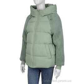 Фотография Куртка женская Зима 2307 green (4 шт. р.сетка M-2XL) "Hope" недорого оптом от прямого поставщика
