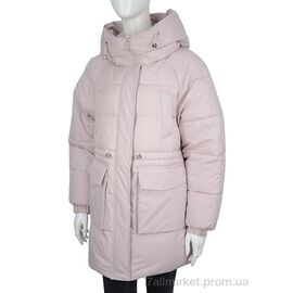 Фотография Куртка женская Зима 9029 pink (4 шт. р.сетка S-XL) "Hope" недорого оптом от прямого поставщика