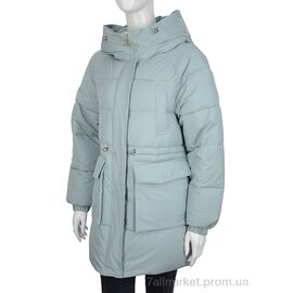 Фотография Куртка женская Зима 9029 bean green (4 шт. р.сетка S-XL) "Hope" недорого оптом от прямого поставщика