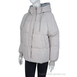 Фотография Куртка женская Зима 2335 d.beige (4 шт. р.сетка M-2XL) "Hope" недорого оптом от прямого поставщика