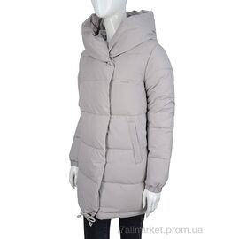 Фотография Куртка женская Зима 7812 grey (4 шт. р.сетка S-XL) "Hope" недорого оптом от прямого поставщика