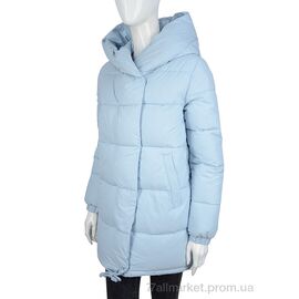 Фотография Куртка женская Зима 7812 blue (4 шт. р.сетка S-XL) "Hope" недорого оптом от прямого поставщика