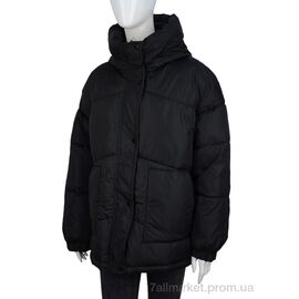 Фотография Куртка женская Зима 2871 black (4 шт. р.сетка M-2XL) "Hope" недорого оптом от прямого поставщика