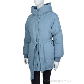 Фотография Куртка женская Зима 2099 blue (4 шт. р.сетка M-2XL) "Hope" недорого оптом от прямого поставщика