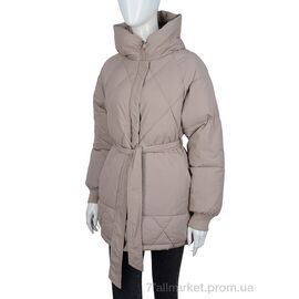 Фотография Куртка женская Зима 2099 d.beige (4 шт. р.сетка M-2XL) "Hope" недорого оптом от прямого поставщика