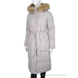 Фотография Пальто женское Зима 2096 grey (4 шт. р.сетка M-2XL) "Hope" недорого оптом от прямого поставщика