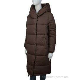 Фотография Пальто женское Зима H7813 brown (4 шт. р.сетка 44-50) "Hope" недорого оптом от прямого поставщика