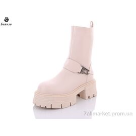 Черевики жіночі стильні Зима W147-93 (6 пар р.36-40) "Башили" недорого оптом від прямого постачальника