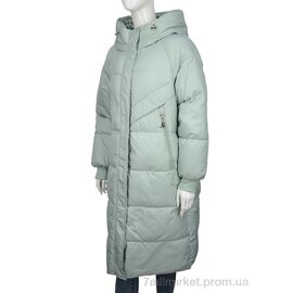 Фотография Пальто женское Зима 9015 green (5 шт. р.сетка 48-56) "Hope" недорого оптом от прямого поставщика