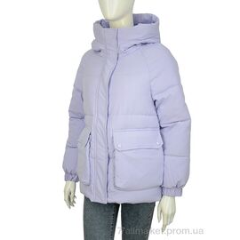 Куртка жіноча Зима 755 purple (5 шт. р.сіткаM-2XL) "Turn Hug" недорого оптом від прямого постачальника