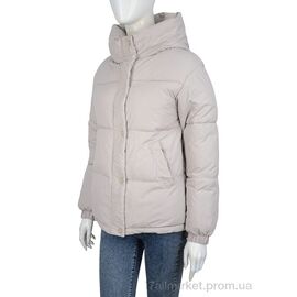 Куртка жіноча Зима 2230 grey (4 шт. р.сіткаM-2XL) "Turn Hug" недорого оптом від прямого постачальника