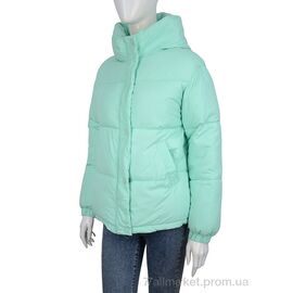 Фотография Куртка женская Зима 2230 green (4 шт. р.сетка M-2XL) "Turn Hug" недорого оптом от прямого поставщика