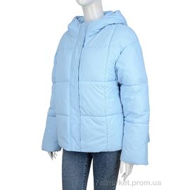 Куртка жіноча Зима 23107 l.blue (6 шт. р.сіткаM-2XL) "Turn Hug" недорого оптом від прямого постачальника