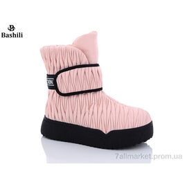 Дутики дитячі утеплені Зима 8881-6H (8 пар р.32-37) "Башили" недорого оптом від прямого постачальника