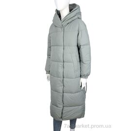 Пальто жіноче Зима 9068 green (5 шт. р.сіткаS-2XL) "Turn Hug" недорого оптом від прямого постачальника