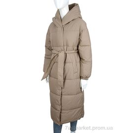 Пальто жіноче Зима 9068 camel (5 шт. р.сіткаS-2XL) "Turn Hug" недорого оптом від прямого постачальника